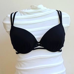 Strappy Black Bikini Top - NOT a Duplicate!